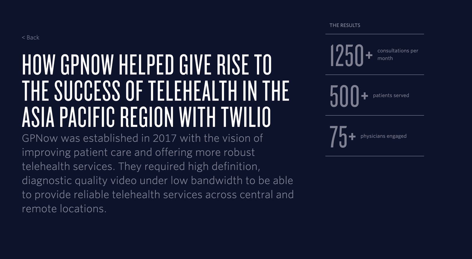 GPNow partnership with Twilio